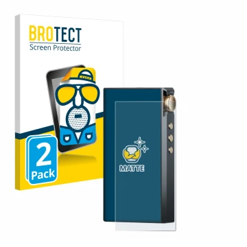 Face avant d’un emballage produit avec le logo de la marque BROTECT. À côté, l’appareil Cayin N3-Ultra est représenté avec la 