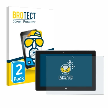 Face avant d’un emballage produit avec le logo de la marque BROTECT. À côté, l’appareil SZTPS Tablet 10.1