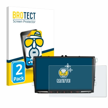Face avant d’un emballage produit avec le logo de la marque BROTECT. À côté, l’appareil Erisin ES8998V 9