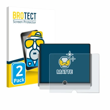 Face avant d’un emballage produit avec le logo de la marque BROTECT. À côté, l’appareil Lexus LBX 2024 est représenté avec la 