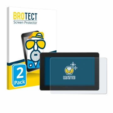 Face avant d’un emballage produit avec le logo de la marque BROTECT. À côté, l’appareil SmallHD Indie 5 est représenté avec la