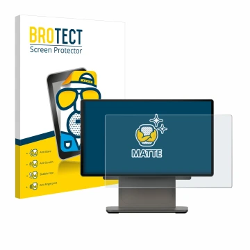 Face avant d’un emballage produit avec le logo de la marque BROTECT. À côté, l’appareil Sunmi D3 PRO est représenté avec la pr