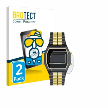 Face avant d’un emballage produit avec le logo de la marque BROTECT. À côté, l’appareil Armitron Rubik est représenté avec la 