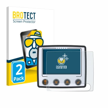 Face avant d’un emballage produit avec le logo de la marque BROTECT. À côté, l’appareil Skytraxx 5 Mini est représenté avec la