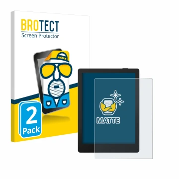 Face avant d’un emballage produit avec le logo de la marque BROTECT. À côté, l’appareil Boox Go 6 est représenté avec la prote