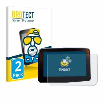 Face avant d’un emballage produit avec le logo de la marque BROTECT. À côté, l’appareil Mazda 2 BJ 2024 est représenté avec la