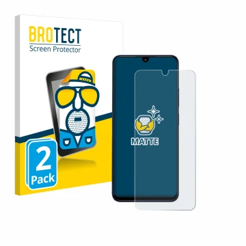 Face avant d’un emballage produit avec le logo de la marque BROTECT. À côté, l’appareil Xiaomi Redmi 14C est représenté avec l