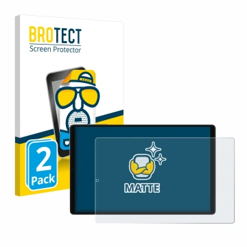 Face avant d’un emballage produit avec le logo de la marque BROTECT. À côté, l’appareil Pixpeak M820 10.1