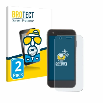 Face avant d’un emballage produit avec le logo de la marque BROTECT. À côté, l’appareil Soyes XS12 est représenté avec la prot