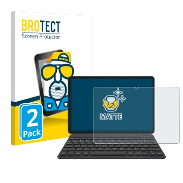 Face avant d’un emballage produit avec le logo de la marque BROTECT. À côté, l’appareil BESTTAB A20 est représenté avec la pro