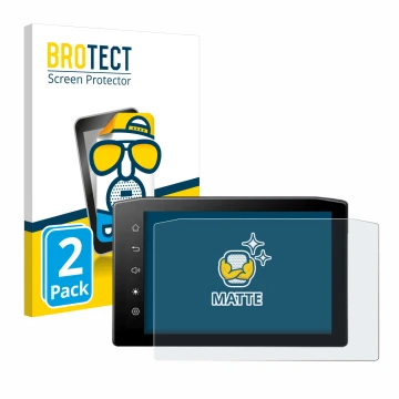 Face avant d’un emballage produit avec le logo de la marque BROTECT. À côté, l’appareil Ekiy MTC07 6.25