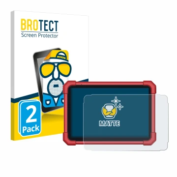 Face avant d’un emballage produit avec le logo de la marque BROTECT. À côté, l’appareil Launch X-431 Euro Link est représenté 