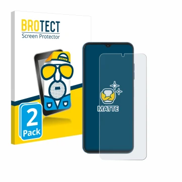 Face avant d’un emballage produit avec le logo de la marque BROTECT. À côté, l’appareil Hotwav Note 13 Pro est représenté avec