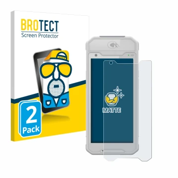 Face avant d’un emballage produit avec le logo de la marque BROTECT. À côté, l’appareil Dojo Pocket est représenté avec la pro