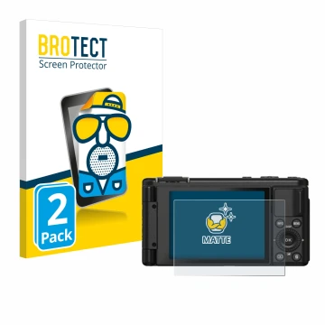Face avant d’un emballage produit avec le logo de la marque BROTECT. À côté, l’appareil Yashica City 100 est représenté avec l