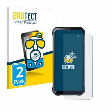 Face avant d’un emballage produit avec le logo de la marque BROTECT. À côté, l’appareil Hotwav T7S est représenté avec la prot