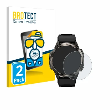 Face avant d’un emballage produit avec le logo de la marque BROTECT. À côté, l’appareil Kospet Tank T3 Ultra 2 est représenté 
