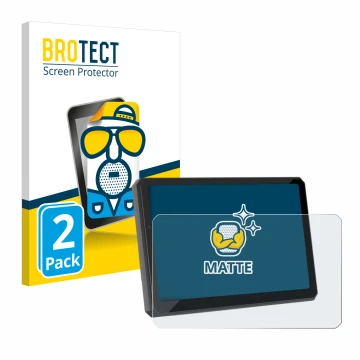 Face avant d’un emballage produit avec le logo de la marque BROTECT. À côté, l’appareil Carpuride W712D 7