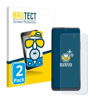 Face avant d’un emballage produit avec le logo de la marque BROTECT. À côté, l’appareil Thuraya One est représenté avec la pro