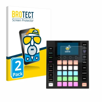 Face avant d’un emballage produit avec le logo de la marque BROTECT. À côté, l’appareil Wolfmix W1 MK2 est représenté avec la 