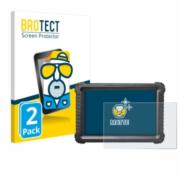 Face avant d’un emballage produit avec le logo de la marque BROTECT. À côté, l’appareil iCarsoft CR Ultra est représenté avec 