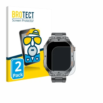 Face avant d’un emballage produit avec le logo de la marque BROTECT. À côté, l’appareil SUNKTA EF9-A 2.13