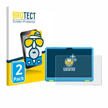 Face avant d’un emballage produit avec le logo de la marque BROTECT. À côté, l’appareil Honor Pad X8a Kids Edition est représe