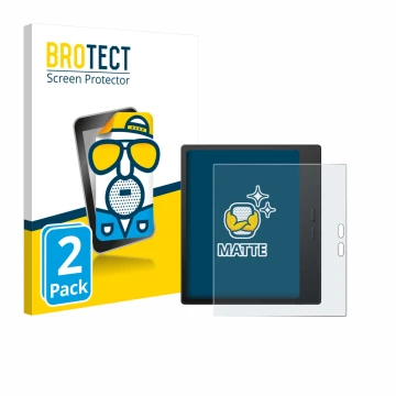 Face avant d’un emballage produit avec le logo de la marque BROTECT. À côté, l’appareil Boox Go 7 est représenté avec la prote