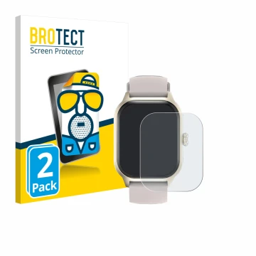 Face avant d’un emballage produit avec le logo de la marque BROTECT. À côté, l’appareil LAOYABB QS07 2.01