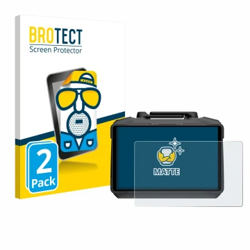 Face avant d’un emballage produit avec le logo de la marque BROTECT. À côté, l’appareil DJI RC Pro 2 est représenté avec la pr