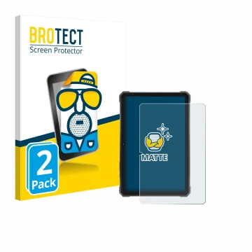 Face avant d’un emballage produit avec le logo de la marque BROTECT. À côté, l’appareil Hotwav R9 Plus est représenté avec la 