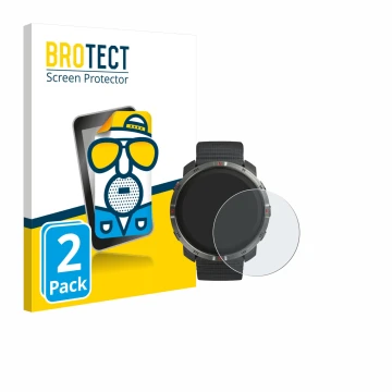 Face avant d’un emballage produit avec le logo de la marque BROTECT. À côté, l’appareil Polar Grit X2 est représenté avec la p