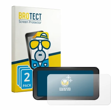 Face avant d’un emballage produit avec le logo de la marque BROTECT. À côté, l’appareil Aoocci C6 Pro 6.25