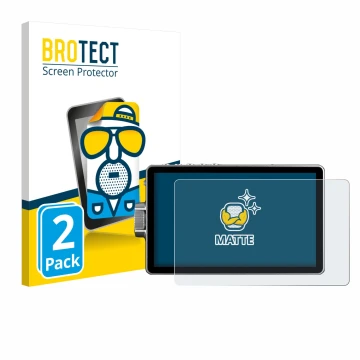 Face avant d’un emballage produit avec le logo de la marque BROTECT. À côté, l’appareil Viltrox DC-A1 2800 est représenté avec