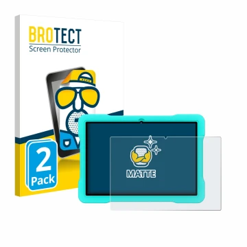 Face avant d’un emballage produit avec le logo de la marque BROTECT. À côté, l’appareil UJJ U8 est représenté avec la protecti