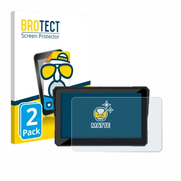 Face avant d’un emballage produit avec le logo de la marque BROTECT. À côté, l’appareil Carpuride W702S Pro 7