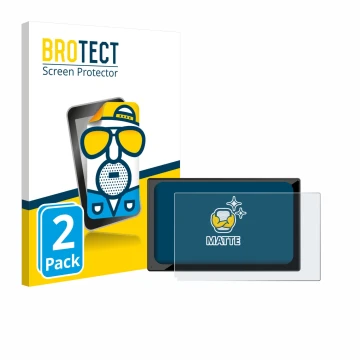 Face avant d’un emballage produit avec le logo de la marque BROTECT. À côté, l’appareil Carpuride V9 9