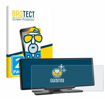 Face avant d’un emballage produit avec le logo de la marque BROTECT. À côté, l’appareil Avylet RC11 8.1