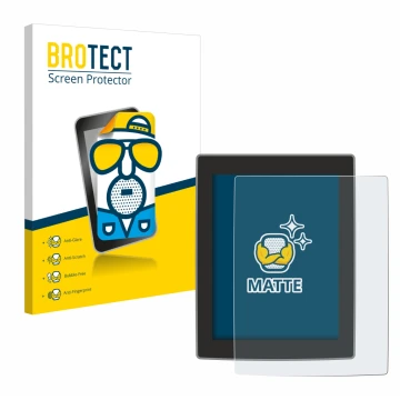 Face avant d’un emballage produit avec le logo de la marque BROTECT. À côté, l’appareil Volvo XC90 11.2