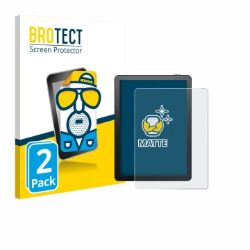 Face avant d’un emballage produit avec le logo de la marque BROTECT. À côté, l’appareil Bigme B6 Color est représenté avec la 