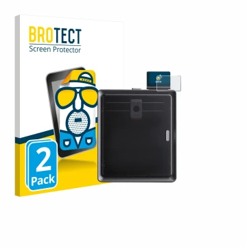 Face avant d’un emballage produit avec le logo de la marque BROTECT. À côté, l’appareil Anycubic Kobra S1 / S1 Combo est repré