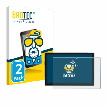Face avant d’un emballage produit avec le logo de la marque BROTECT. À côté, l’appareil Antemper D115 10.1