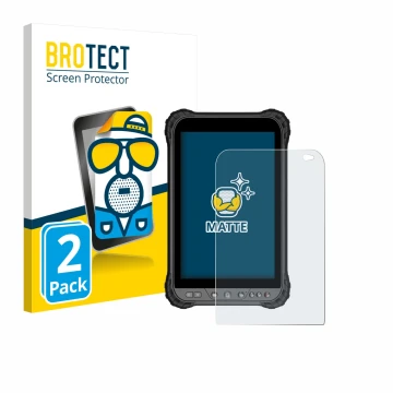 Face avant d’un emballage produit avec le logo de la marque BROTECT. À côté, l’appareil Zoomsmart A8004 Series est représenté 