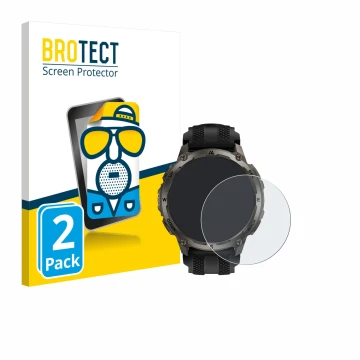 Face avant d’un emballage produit avec le logo de la marque BROTECT. À côté, l’appareil Kospet Tank T4 est représenté avec la 