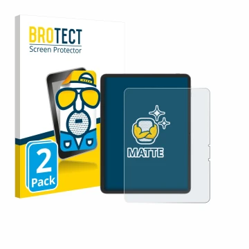 Face avant d’un emballage produit avec le logo de la marque BROTECT. À côté, l’appareil Blackview Link 8 est représenté avec l