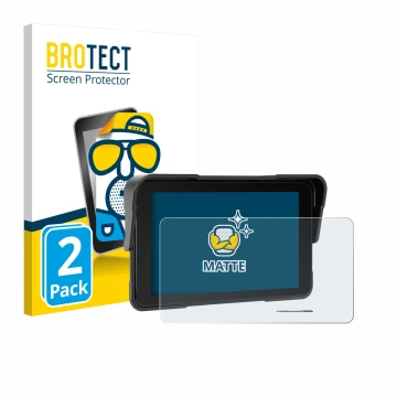 Face avant d’un emballage produit avec le logo de la marque BROTECT. À côté, l’appareil Sixwin P2 5