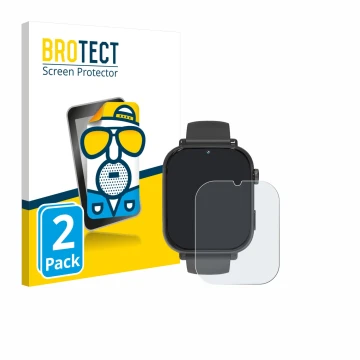 Face avant d’un emballage produit avec le logo de la marque BROTECT. À côté, l’appareil Ucani A22 est représenté avec la prote