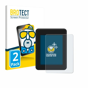 Face avant d’un emballage produit avec le logo de la marque BROTECT. À côté, l’appareil Neodrives simplyDisplay est représenté