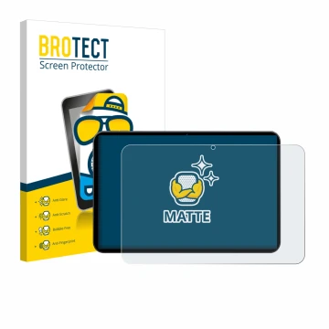 Face avant d’un emballage produit avec le logo de la marque BROTECT. À côté, l’appareil Tabwee T60 PRO 13.4