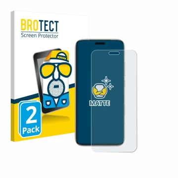 Face avant d’un emballage produit avec le logo de la marque BROTECT. À côté, l’appareil Honor Magic 8 Pro est représenté avec 